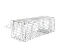 vidaXL Piège à animaux galvanisé 80 cm