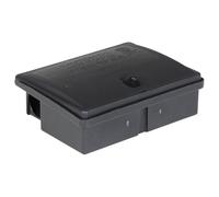 vidaXL Pièges à Souris 20 pcs Noir 13x10x4 cm, boîte à Rats, appât pour Souris, boîte à appâts pour Rats, boîte à appâts, Station d'appât pour Rats