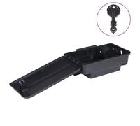 vidaXL Boîtes à appâts pour souris 4 pièces Noir 22×12,5×7,5 cm