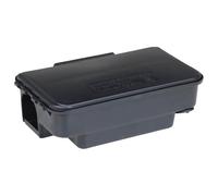 vidaXL Pièges à Souris 4 pcs Noir 22x12,5x7,5 cm, boîte à Rats, appât pour Souris, boîte à appâts pour Rats, boîte à appâts, Station d'appât pour Rats