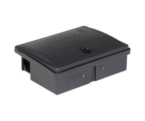 vidaXL Pièges à Souris 5 pcs Noir 13x10x4 cm, boîte à Rats, appât pour Souris, boîte à appâts pour Rats, boîte à appâts, Station d'appât pour Rats