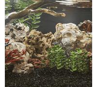 vidaXL Pierres du Dragon, Roches du Dragon pour Aquarium, Décorations pour Aquariophilie Jardin Paysage Exterieur, 25 kg Marron 10-40 cm