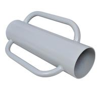 vidaXL Pilon à poteau de clôture avec poignées Acier