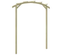 vidaXL Pin Imprégné Pergola de Jardin 180x210x40 cm Rosiers Plante Grimpantes