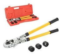 vidaXL Pince à sertir hydraulique 16-20-26-32 mm Jaune G