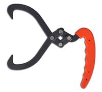 vidaXL Pince en bois avec poignée en PVC 4 pcs.