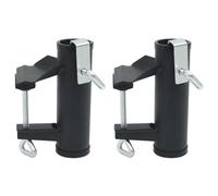 Vidaxl Pinces À Parasol Pour Balcon 2 Pcs 25-38 Mm Acier