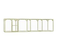 vidaXL Poulailler 1,5x6x1,5 m Pinède imprégnée