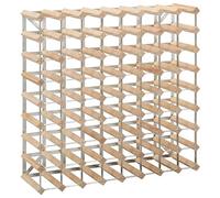 VidaXL 282471 porte-bouteilles Acier, Bois