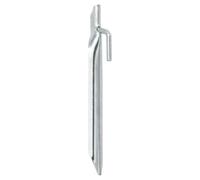 vidaXL Piquets de tente 24 pcs. Forme en V 17 cm Ø20 mm Acier galvanisé