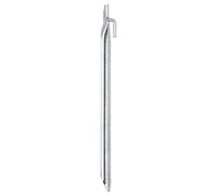 vidaXL Piquets de tente 24 pcs. Forme en V 29,5 cm Ø20 mm Acier galvanisé