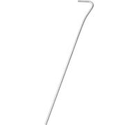 vidaXL Piquets de tente 50 pcs. 23 cm Ø4 mm Acier galvanisé