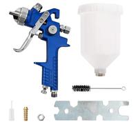 vidaXL Pistolet à Peinture HVLP avec Godet de 600 ML Buse de 1,4 mm