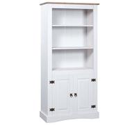 Vidaxl Placard Gamme Corona Pin Mexicain Blanc 80x40x170 Cm Blanc