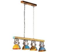 vidaXL Plafondlamp industrieel 25 W E27 111 cm meerkleurig344393 Multicolore G