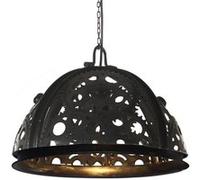 vidaXL Plafondlamp industrieel kettingwiel-ontwerp E27 45 cm323714 Noir G