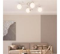 Vidaxl Plafonnier Avec Abat-Jour Ronds En Verre Pour 4 Led G9