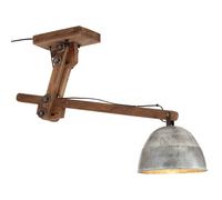 Vidaxl Plafonnier 25 W Argent Vintage 105x30x65-108cm E27 Argenté