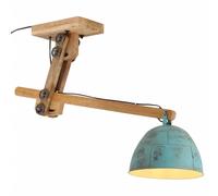 Vidaxl Plafonnier 25 W Bleu Délavé 105x30x65-108cm E27 Bleu