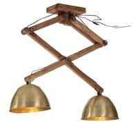 Vidaxl Plafonnier 25 W Laiton Antique 29x18x85 Cm E27