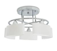 Vidaxl Plafonnier Avec 5 Globes Ellipso?Des Pour Ampoules E14 200 W Multicolore