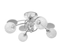 Vidaxl Plafonnier Avec Abat-Jour En Fils Métalliques 4 Ampoules G9 Multicolore