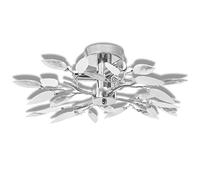 vidaXL Plafonnier Forme Feuille Acrylique 3 Ampoule Lampe Suspension Lustre