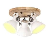 Vidaxl Plafonnier Industriel 25 W Blanc 42x27 Cm E27 Blanc