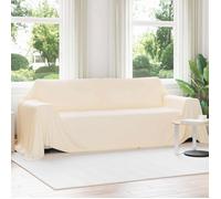 Vidaxl Couvertures À Jeter 6 Pcs Crème 350 X 270 Cm Toison
