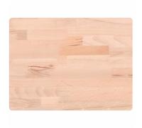vidaXL Planche à découper 40x30x4 cm bois massif de hêtre