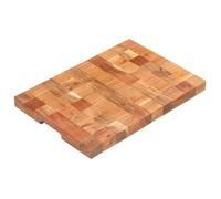 Vidaxl Planche Ã Dã©Couper 50x34x3,8 Cm Bois D'acacia Massif