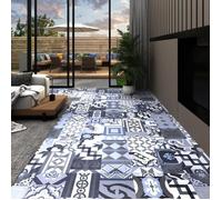 vidaXL Planche de Plancher Autoadhésif Revêtement de Sol Dalle de Sol Salon Salle de Séjour Chambre à Coucher Maison PVC 146613