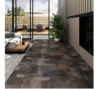 Vloerplanken zelfklevend 5,11 mÂ² PVC houtstructuur bruin146611