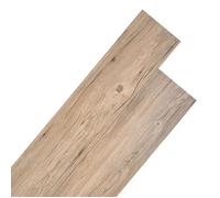 vidaXL Planche de Plancher Planche de Sol Cuisine Salle de Bain Chambre à Coucher Salle de Séjour PVC Non Auto-adhésif 5,26 245165