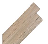 vidaXL Dalles de plancher PVC autoadhésif 5,02 m² 2 mm marron chêne 245173