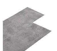 Vidaxl Planche De Plancher Pvc Autoadhésif 5,21 M² 2 Mm Marron Ciment