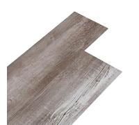 Vidaxl Planche De Plancher Pvc Autoadhésif 5,21 M² 2mm Marron Bois Mat