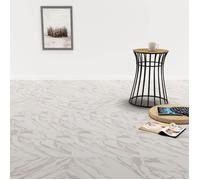 vidaXL Planche de Plancher PVC Autoadhésif Revêtement de Sol Dalle de Sol Salon Salle de Séjour Chambre à Coucher Intérieur 144872