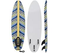 vidaXL Planche de Surf 170 cm Design de Feuille Paddle de Surf Sport Nautique Multicolore G