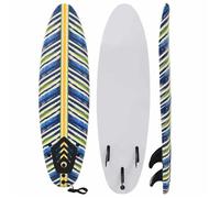 vidaXL Planche de Surf 170 cm Design de Feuille Paddle de Surf Sport Nautique 91685