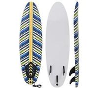 vidaXL Planche de Surf 170 cm Design de Feuille Paddle de Surf Sport Nautique Multicolore G