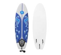 vidaXL Planche de surf pour débutants – 170 cm Bleu et Rouge pour adultes et enfants