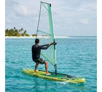 Vidaxl Planche Sup Gonflable Avec Voile Poseidon 330 X 76 X 15 Cm Vert