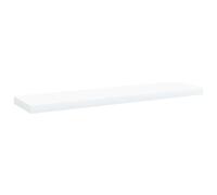 vidaXL Planches de bibliothèque 4 pcs. Blanc 40x10x1,5 cm Bois composite