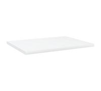 vidaXL Planches de bibliothèque 4 pcs. Blanc 40x30x1,5 cm Bois composite