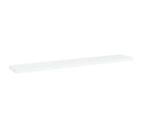 vidaXL Planches de bibliothèque 4 pcs. Blanc 60x10x1,5 cm Bois composite