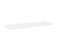 vidaXL Planches de bibliothèque 4 pcs. Blanc 60x20x1,5 cm Bois composite