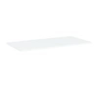 vidaXL Planches de bibliothèque 4 pcs. Blanc 80x40x1,5 cm Bois composite