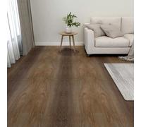 vidaXL Planches de plancher autoadh¿¿sives 20 pcs PVC 1,86 m2 Marron