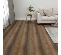 Vidaxl Planches De Plancher Autoadhésives 20 Pcs Pvc 1,86 M² Marron